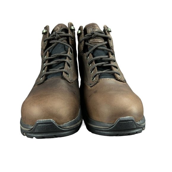 Timberland Pro Jigsaw 6" Steel Toe Brown Leather Work Boots Men's Sizes 8 - 13 M - Picture 2 of 9